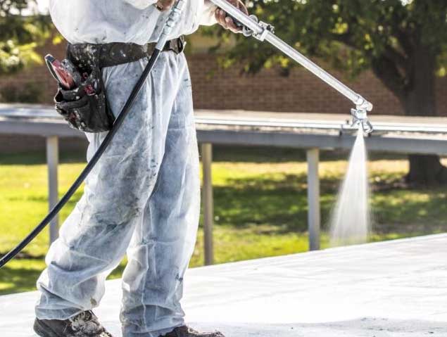 Acrylic Roof coating commercial setting roof spray